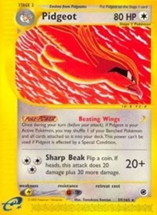 Pidgeot (59) 059 [Expedition]  - Reverse Holofoil