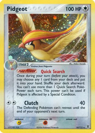 Pidgeot 010/112 [FireRed & LeafGreen]