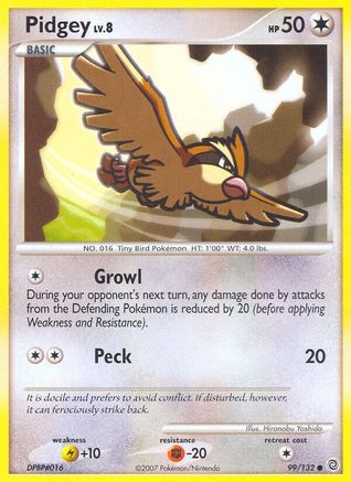 Pidgey 099/132 [Secret Wonders]