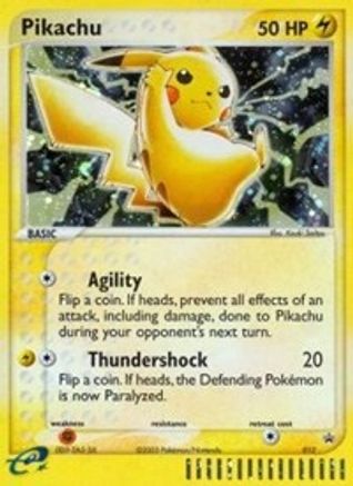 Pikachu 012 [Nintendo Promos]  - Holofoil