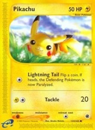Pikachu 124/165 [Expedition]