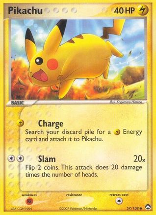 Pikachu 057/108 [Power Keepers]