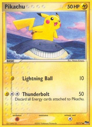 Pikachu 012/017 [POP Series 5]  - Holofoil