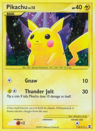 Pikachu 112 [Rising Rivals]  - Holofoil