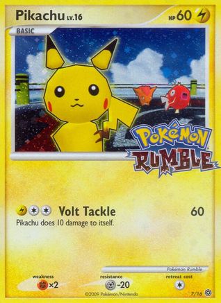 Pikachu 007 [Rumble]  - Holofoil