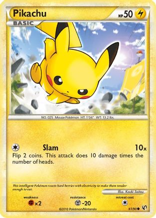 Pikachu 061/90 [Undaunted]