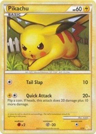 Pikachu (#16) 016 [HGSS Trainer Kit Gyarados & Raichu]