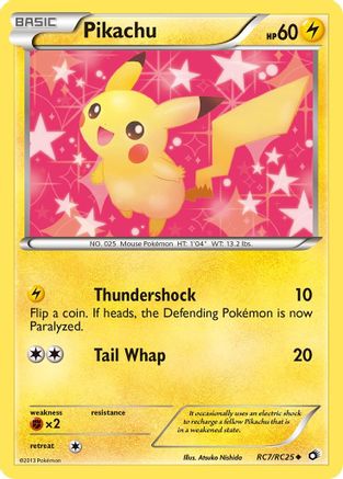 Pikachu RC7/RC25 [Legendary Treasures Radiant Collection]  - Holofoil