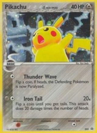 Pikachu (Delta Species) 035/40 [Nintendo Promos]  - Holofoil