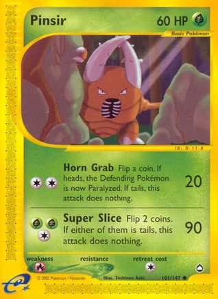 Pinsir 101 [Aquapolis]