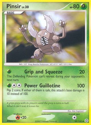 Pinsir 059 [Secret Wonders]