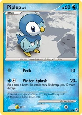 Piplup 093/130 [Diamond and Pearl]