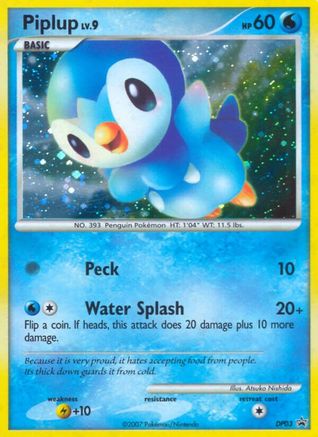 Piplup DP03 [Diamond and Pearl Promos]  - Holofoil