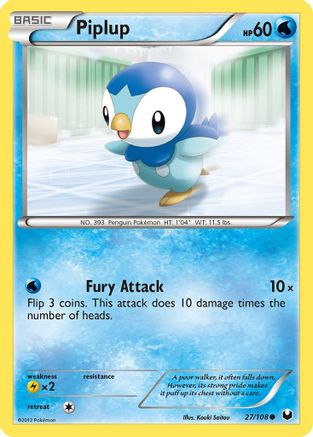Piplup 027/108 [Dark Explorers]