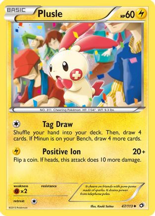 Plusle 047/113 [Legendary Treasures]