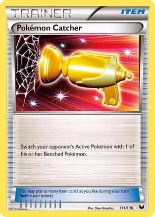 Pokemon Catcher (Gold) 111 [Dark Explorers]  - Holofoil