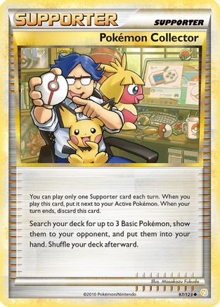 Pokemon Collector 097/123 [HeartGold SoulSilver]  - Reverse Holofoil