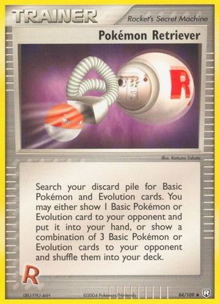 Pokemon Retriever 084/109 [Team Rocket Returns]  - Reverse Holofoil