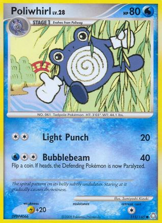 Poliwhirl 115 [Legends Awakened]  - Reverse Holofoil