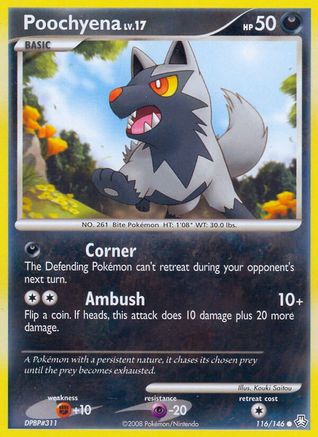 Poochyena 116 [Legends Awakened]  - Reverse Holofoil