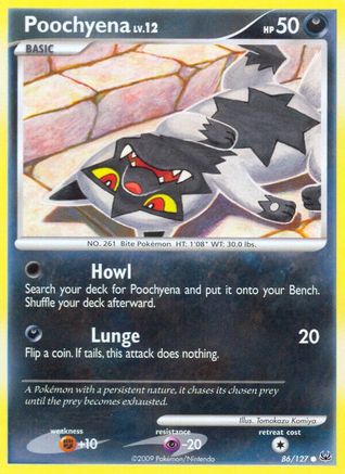 Poochyena 086/127 [Platinum]