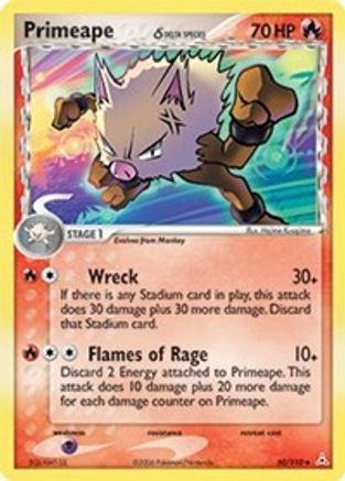 Primeape (Delta Species) 050 [Holon Phantoms]