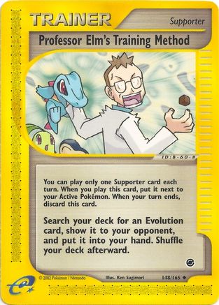 Professor Elm's Training Method 148/165 [Expedition]  - Reverse Holofoil