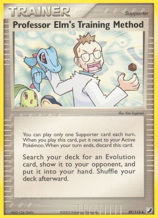 Professor Elm's Training Method 089/115 [Unseen Forces]