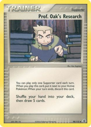 Prof. Oak's Research 098 [FireRed & LeafGreen]
