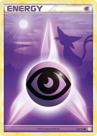 Psychic Energy 119/123 [HeartGold SoulSilver]  - Reverse Holofoil