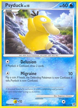 Psyduck 100/132 [Secret Wonders]  - Reverse Holofoil
