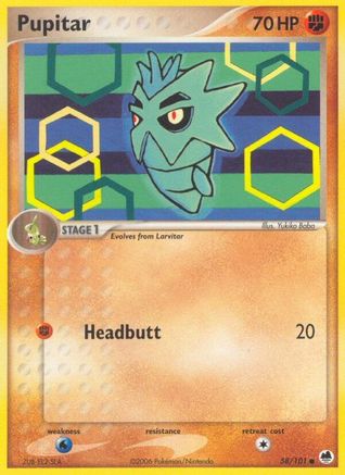 Pupitar 058/101 [Dragon Frontiers]