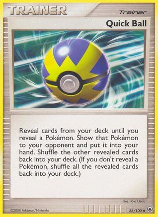 Quick Ball 086 [Majestic Dawn]  - Reverse Holofoil