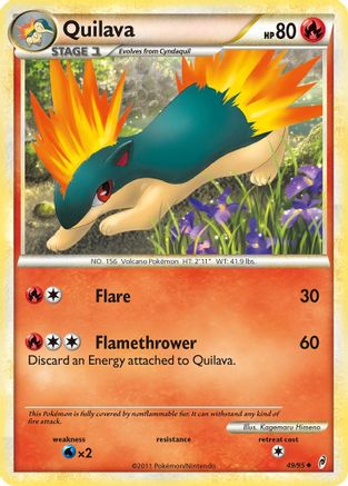 Quilava 049/95 [Call of Legends]  - Reverse Holofoil