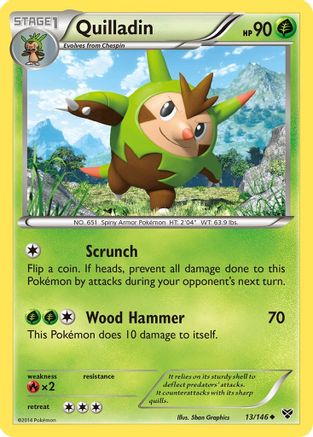 Quilladin 013/146 [XY Base Set]