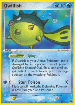 Qwilfish 027 [Team Rocket Returns]