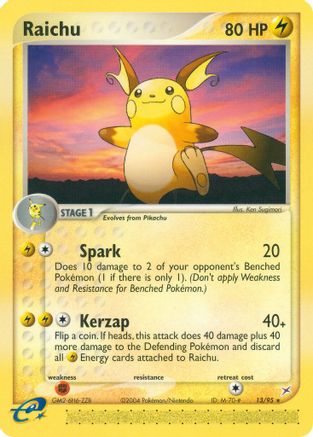 Raichu 013 [Team Magma vs Team Aqua]
