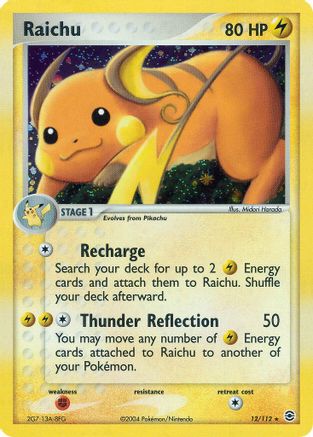 Raichu 012 [FireRed & LeafGreen]