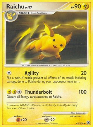 Raichu 045 [Majestic Dawn]  - Reverse Holofoil