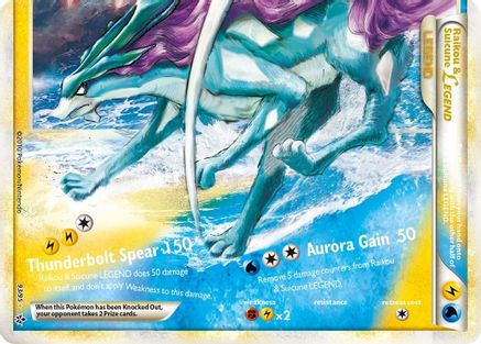 Raikou & Suicune Legend (Bottom) 093 [Unleashed]  - Holofoil