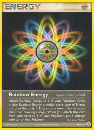 Rainbow Energy 081/92 [Legend Maker]  - Reverse Holofoil