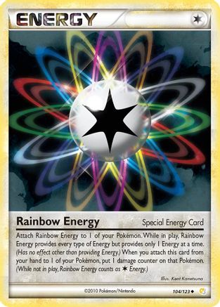Rainbow Energy 104/123 [HeartGold SoulSilver]  - Reverse Holofoil