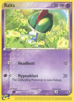 Ralts 067/109 [Ruby and Sapphire]  - Reverse Holofoil