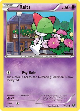 Ralts 059 [Plasma Storm]  - Reverse Holofoil