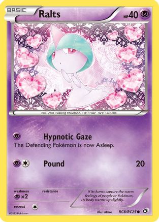 Ralts RC8/RC25 [Legendary Treasures Radiant Collection]  - Holofoil