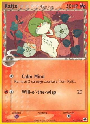 Ralts (Delta Species) 061/101 [Dragon Frontiers]