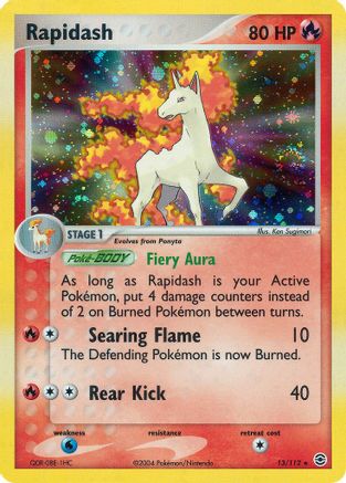 Rapidash 013 [FireRed & LeafGreen]  - Holofoil
