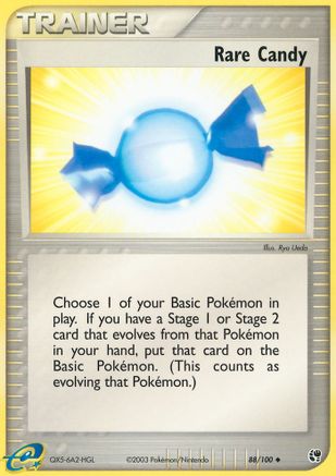 Rare Candy 088/100 [Sandstorm]  - Reverse Holofoil