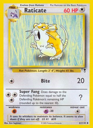 Raticate 061 [Legendary Collection]