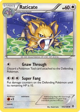 Raticate 105 [Boundaries Crossed]